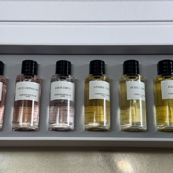 DIOR La Collection Privée EDP Discovery Set 10x .25oz/7.5ml Splash Mini Travel - Picture 4 of 11